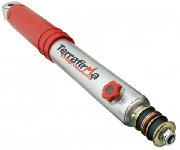 Terrafirma 4-fach einstellbarer Gasdruck Stoßdämpfer adjustable Shock Hinterachse 0-1,5" Lift